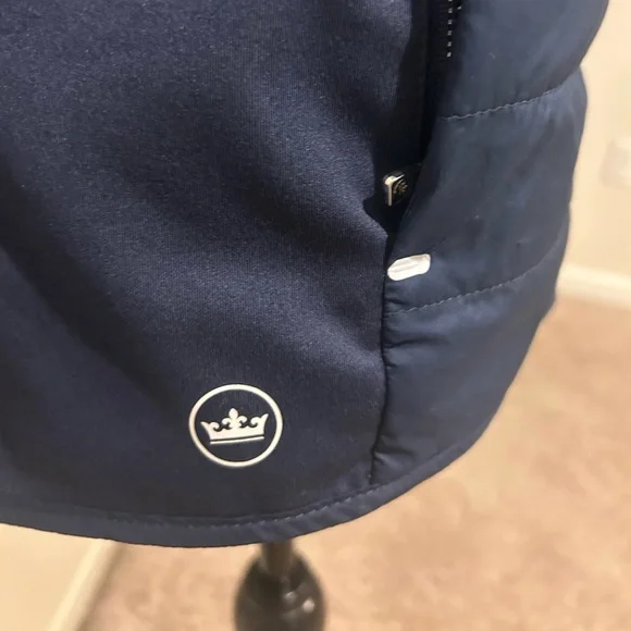 EUC PETER MILLAR Quilted Jacket in Navy Size Large - Picture 4 of 10